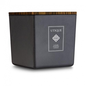 Luxury Scented Candle Black 435 g UTIQUE