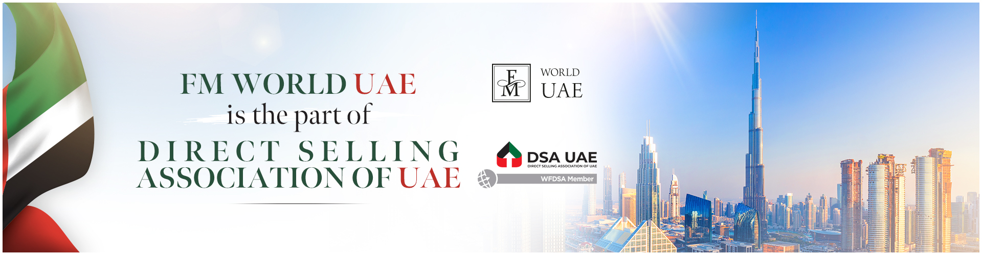 FM WORLD UAE is the part of Direct Selling Association!